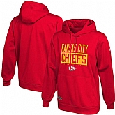 Men's Kansas City Chiefs New Era Red School of Hard Knocks Pullover Hoodie,baseball caps,new era cap wholesale,wholesale hats